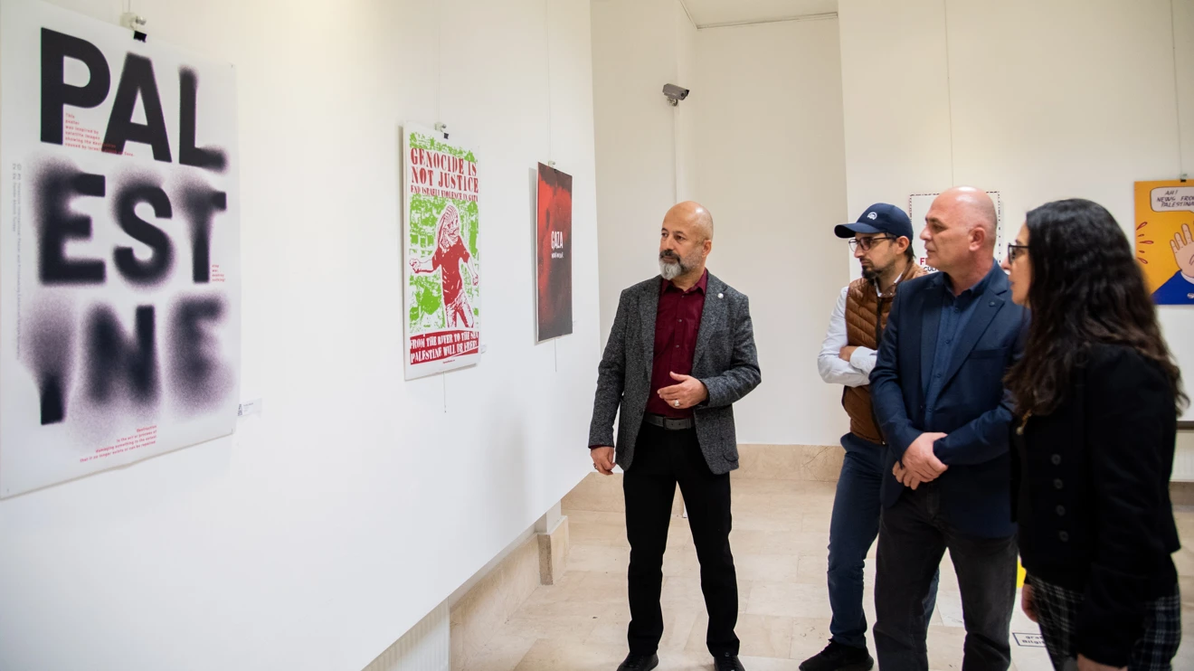 Selçuk Üniversitesi Güzel Sanatlar Fakültesinde ‘Filistin’ temalı konferans ve sergi